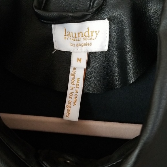 Laundry by Shelli Segal Faux Leather Jacket - Picture 2 of 5